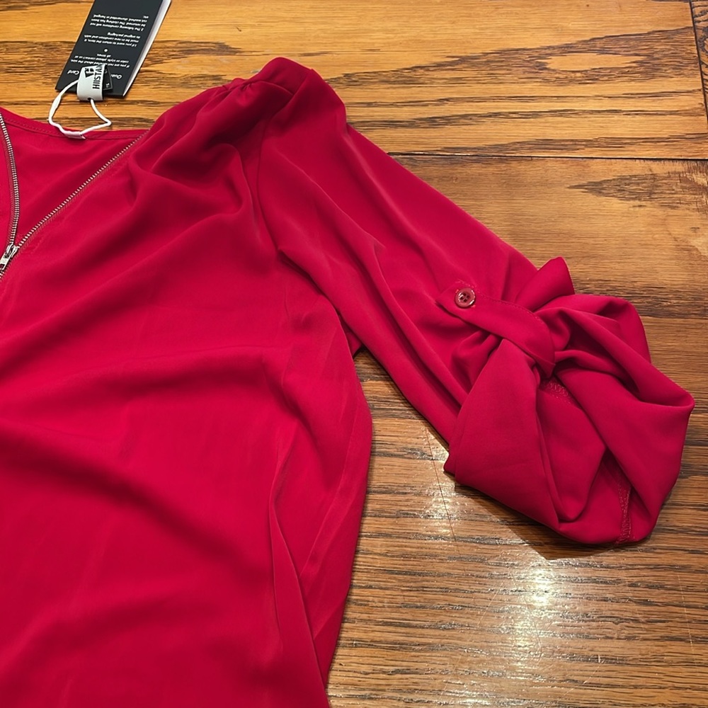Zipper blouse - Picture 3 of 3